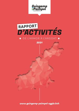 Rapport Activite 2021 | Guingamp-Paimpol Agglomération