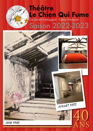 Programme Théâtre du Chien Qui Fume 2022/2023