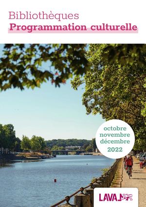 Programme des animations dans les bibliothèques de Laval Automne 2022