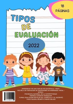Tipos De Evaluación Revista