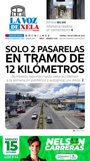 EDICIÓN DIGITAL #1290 del diario LA VOZ DE XELA