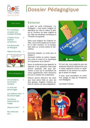 Dossier pédagogique "L'Empereur et le Rossignol" - spectacle jeune public