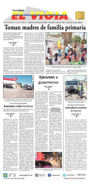 08 de octubre del 2022