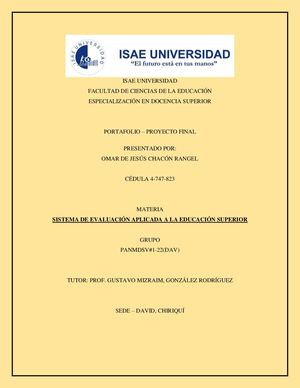 Portafolio Omar Chacon