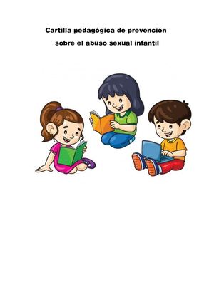 Cartilla Pedagógica De Prevención