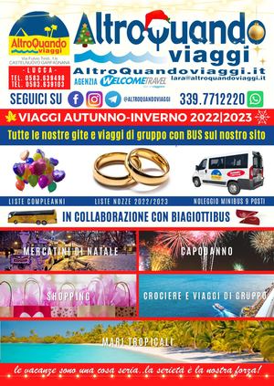 Giornalino Autunno Inverno Altroquando Viaggi 2022-2023