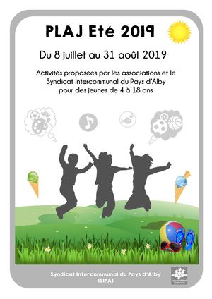 Programme des activités du PLAJ_Ete 2019