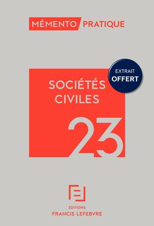 Extrait Memento Societes Civiles 2023