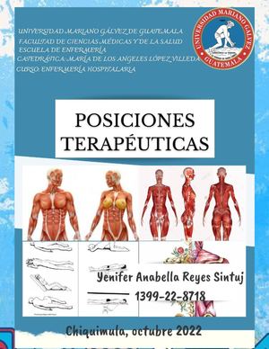 Posición Terapéutica