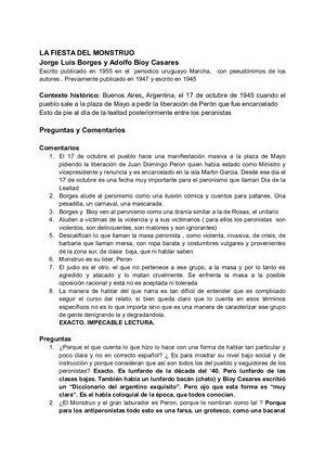 La Fiesta Del Monstruo
