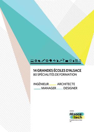 Plaquette des écoles du réseau Alsace Tech - 2022-2023