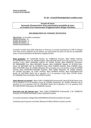 DB28 061022 - Permis De Louer