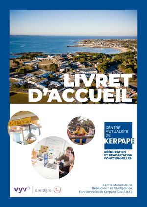 Livret D'accueil A4 Kerpape