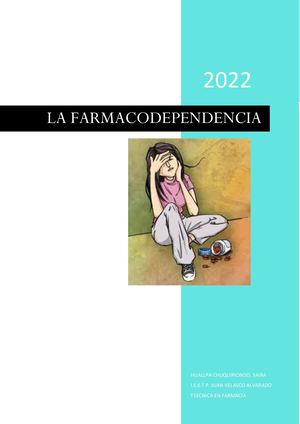 Farmacodependencia