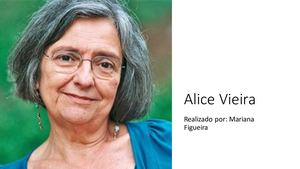 Biografia Alice Vieira