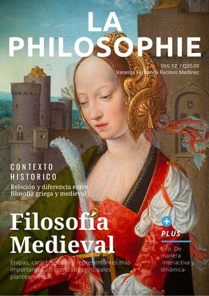 Filosofía Medieval (Vanessa Martínez)