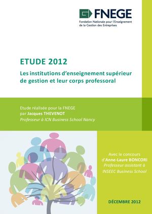 Etude Finale Fnege 2012