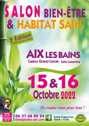 Salon du bien-être et de l'habitat sain d'Aix Les Bains (73)