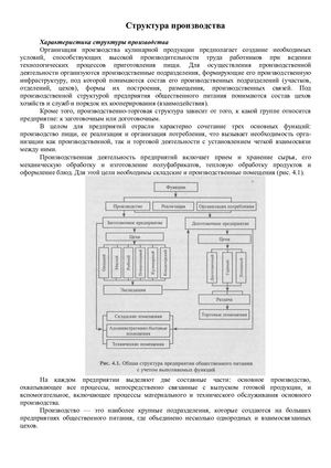 Структура производства