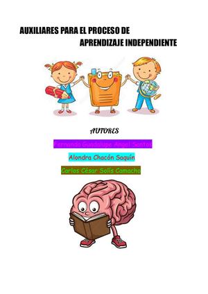 Auxiliares Para El Proceso De Aprendizaje Independiente