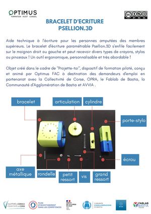 Notice De Montage Psellion 3d Optimus Fac