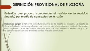 ¿Qué es la filosofía?