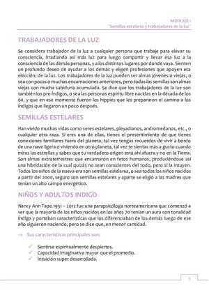 Calaméo - Modulo 1 Semillas Estelares Y Trabajadores De La Luz