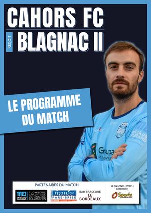 Programme du match CFC - Blagnac