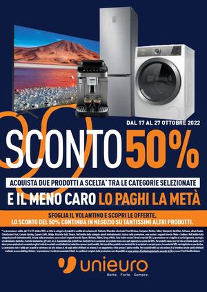 Volantino Sconto 50%