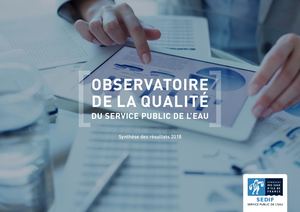 Observatoire 2018 de la qualité du service public de l'eau