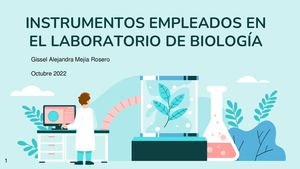 Instrumentos Del Laboratorio De Biologia