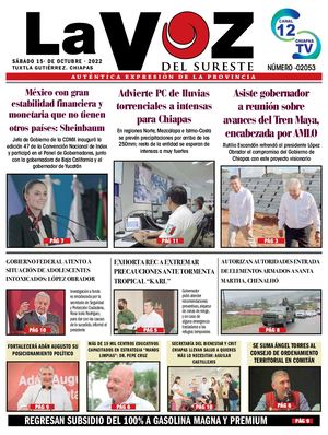 La Voz del Sureste 13 10 2022