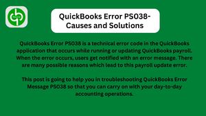 Quick Books Error Ps038