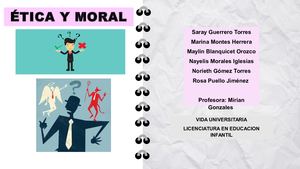 ÉTica Y Moral