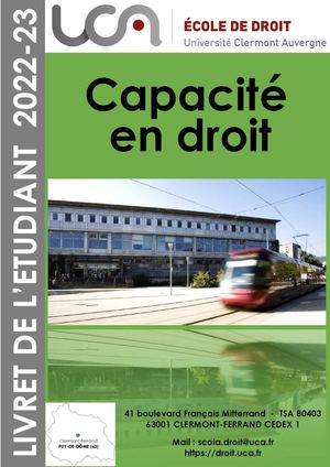 Livret Capacité 2022 23 Def