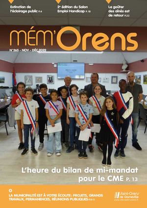 Mém'Orens n°265 - novembre-décembre