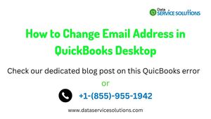 Change Email Address In Quick Books Desktop