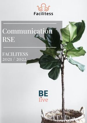 Rapport Rse Facilitess 2021 2022 Clients