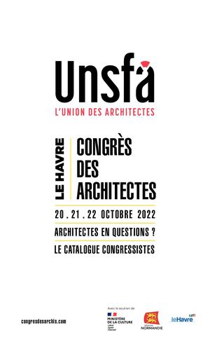 Catalogue Congrès Unsfa 2022
