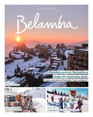 Belambra Catalogue Hiver 2023 Revendeurs