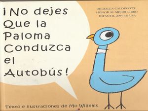 No Dejes Que La Paloma Conduzca El Autobus