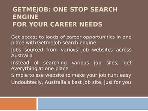 Get Me Job In Australia