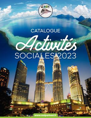 Catalogue Activités 2023 du Casi de Paris Est