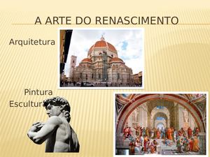 A Arte Do Renascimento
