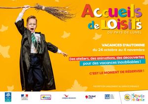 Programme des vacances d'automne 2022 dans les  ALSH du Pays de Lunel