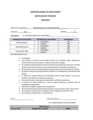 FORMATO ENCUADRE Grupo B