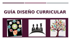 GUIA DE DISEÑO CURRICULAR