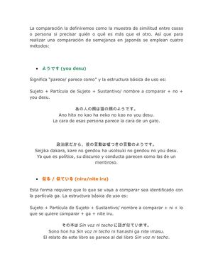 Comparaciones Y Superlativos