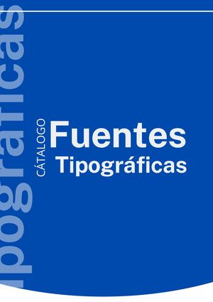 Fuentes Tipograficas