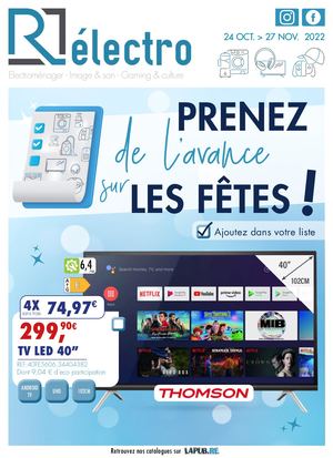 CATALOGUE Prenez de l'avance sur les fêtes - RELECTRO